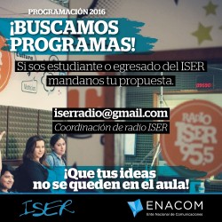 Convocatoria Radio Iser 2016_junio-04